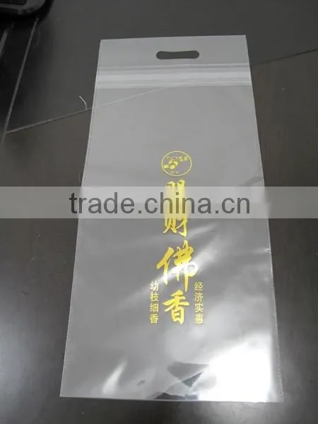 OPP Bottle Header Bag For Promotion