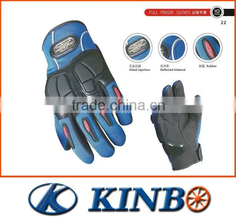 Motorcycle full finger gloves