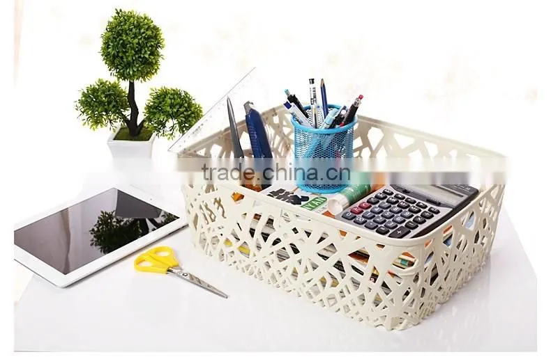 Hollow colorful Storage basket made in china