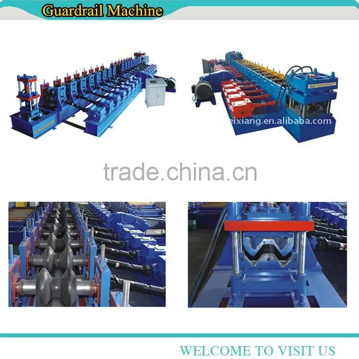 Roll forming machine, guardrail cold rolled formed machine