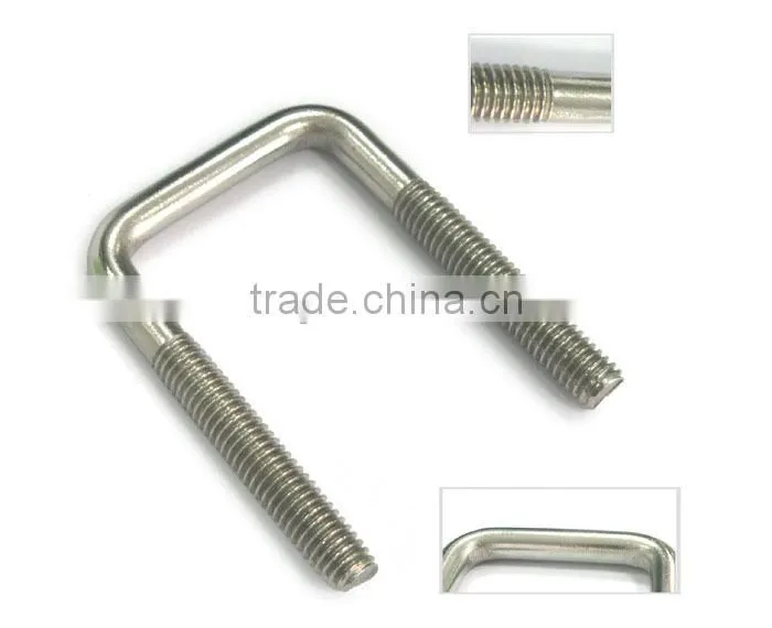 2016 best quality axle u bolts with washer attached