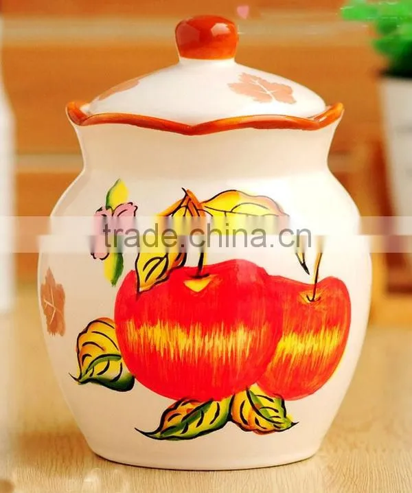 ceramic flour jar