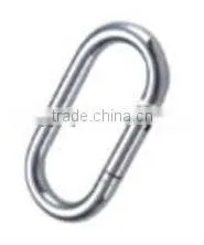Stainless Steel Spring Snap Hook with Eyelet 304 / 316