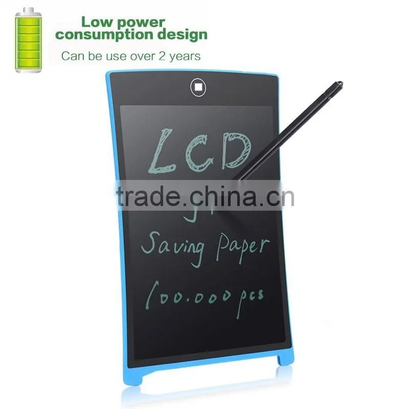 New arrival portable paperless 8.5 inch electronic notepad LCD writing board drawing tablet