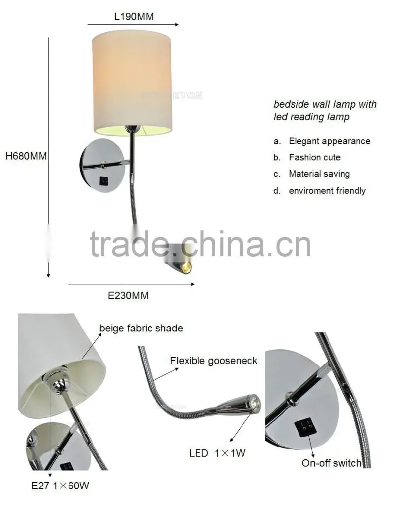 Living room bedside wall light lamp lights,Bedside wall light lamp lights,Wall light lamp lights WL1002