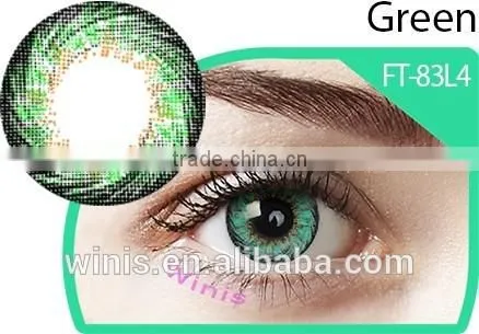 wholesale Korea 17mm big eyes colored contacts 3 tone KFDA approved color contact lens