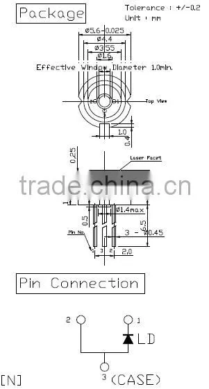laser diode 808nm 200mw