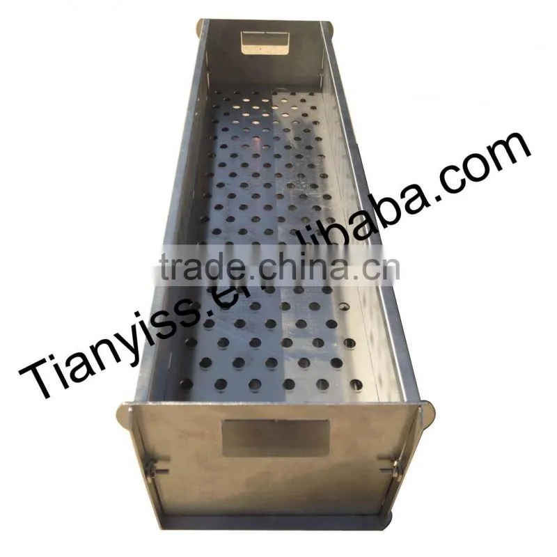 Portable stainless steel charcoal bbq grill