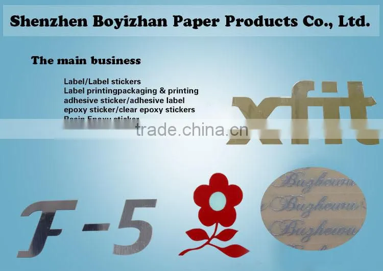 Aluminum foil adhesive car sticker gold foil sticker manufacturer auto decorative labels