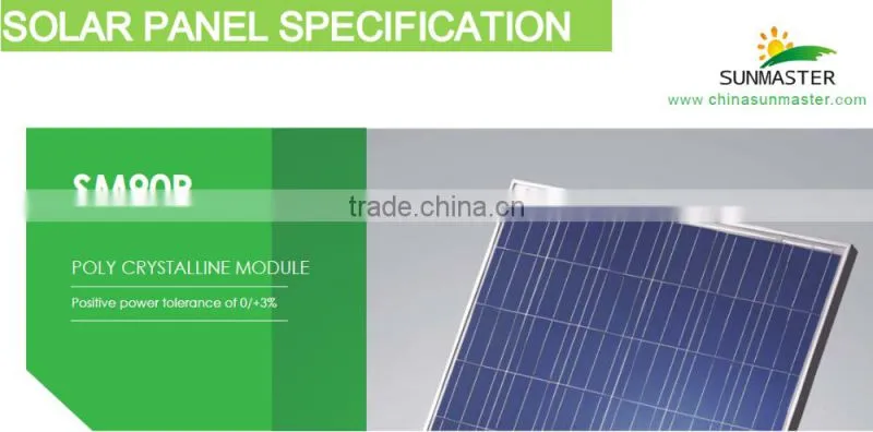 SunMaster 90w Poly Solar Panel SM90P