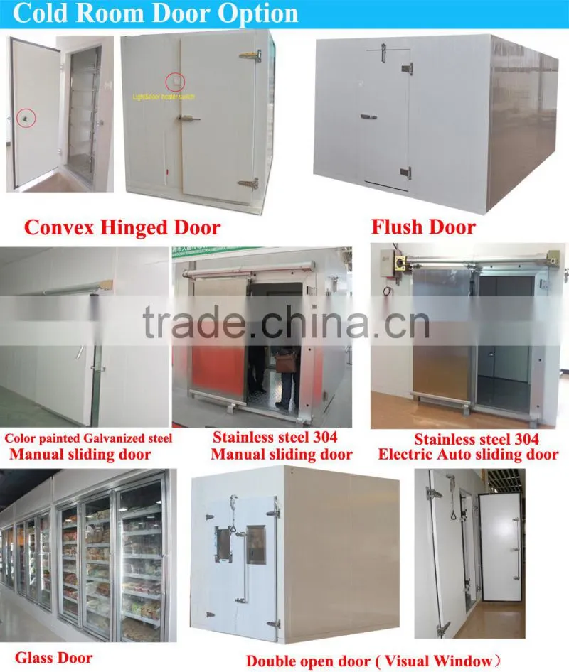 polyurethane foam cold storage room door
