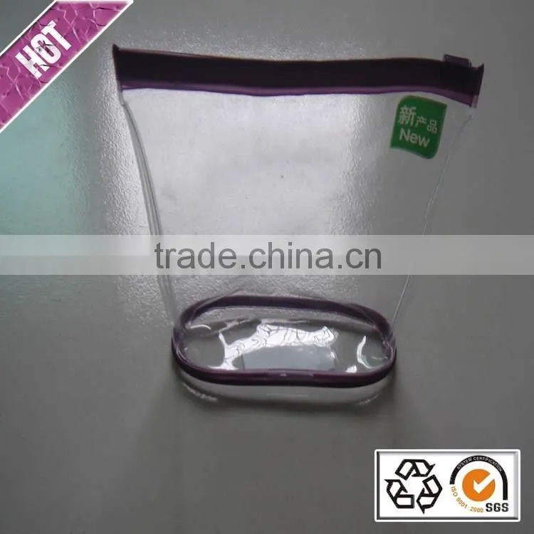 High Quality PVC Clear Cosmetic Bag New Design Waterproof Make Up Bags Clear Plastic Cosmetic Bags