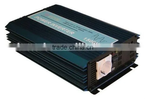 1500W Pure Sine Wave Solar Power Inverter 48V DC Input, 110V/220V AC Output, with USB Model No.: YP-1500S12