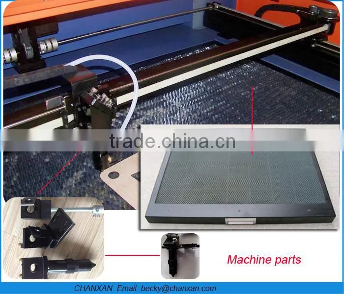 60W /80W 1600*100mm nylon strap cutting machine price nylon laser cutting equipment