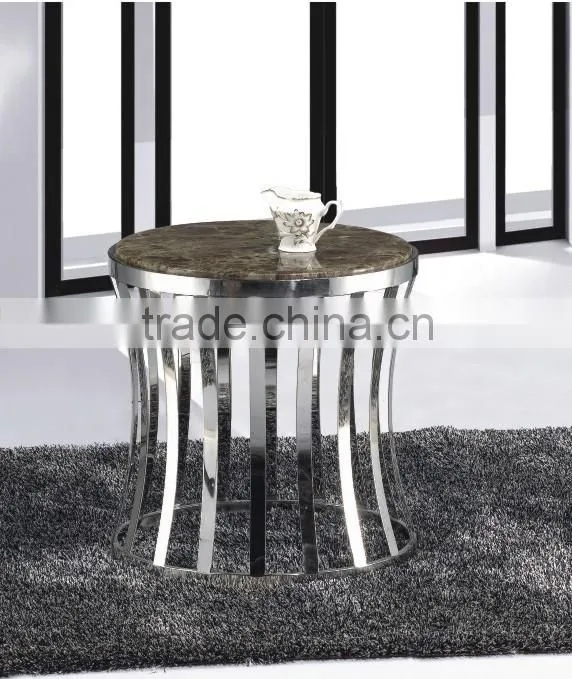 Foshan shunde modern living room save space bent glass nest coffee table