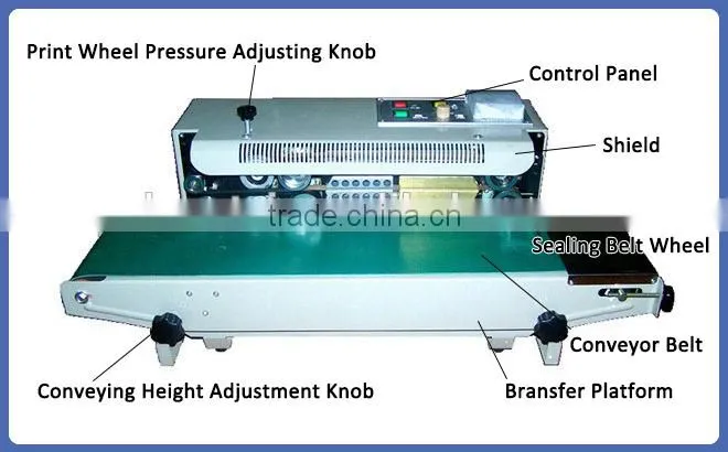 bag pvc film sealing machine