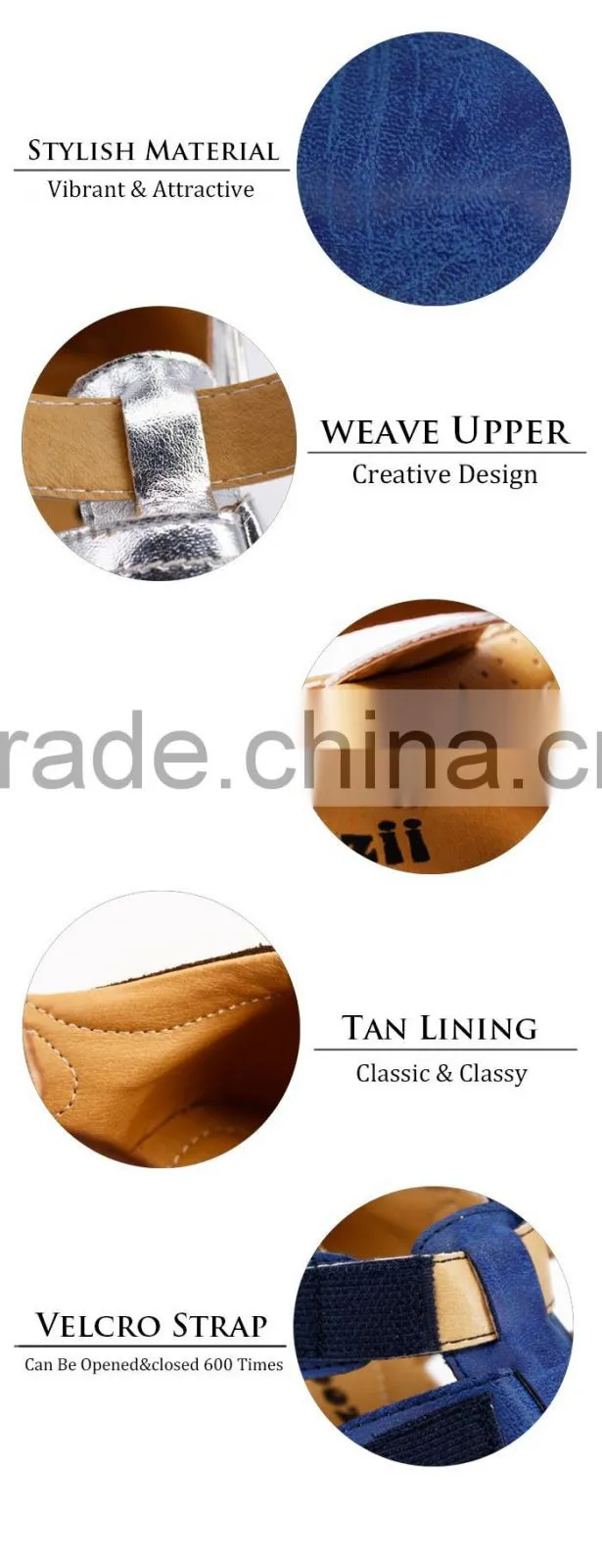OEM Unisex Children Sandal Shoes Boys Closed Toe Sandals with Comfortable Design