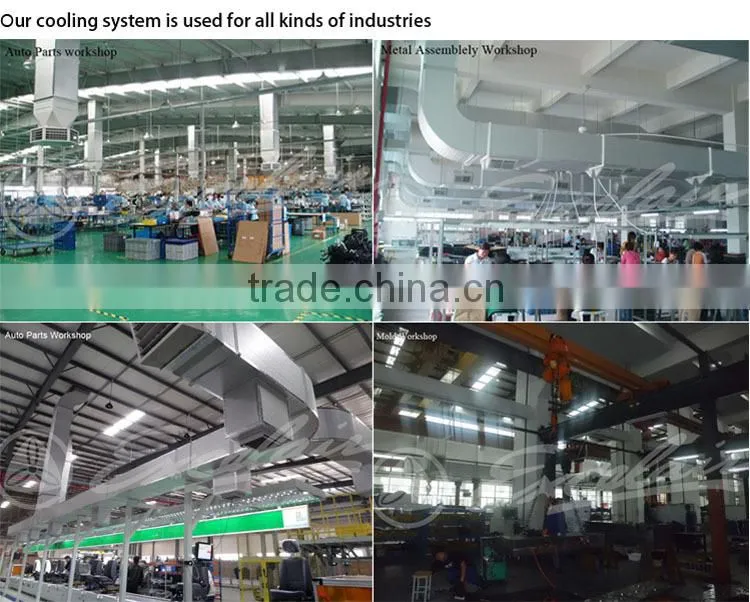 High quality desert air cooler by water evaporation for factory air cooling
