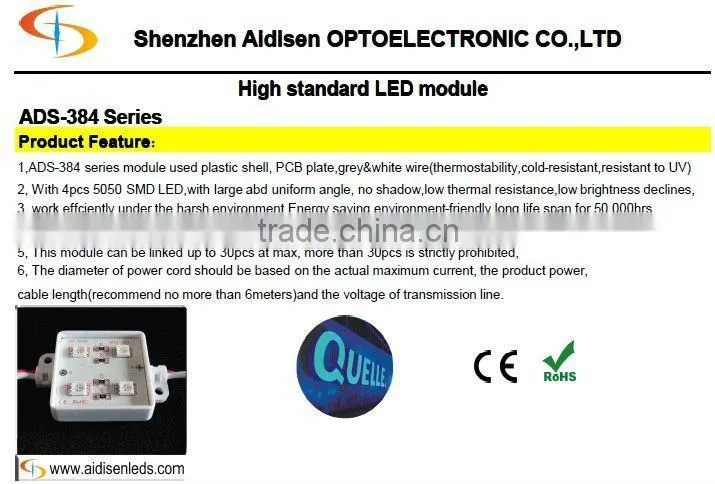 outdoor led module letter sign