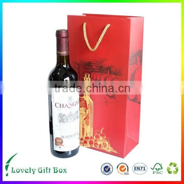 high quality cardboard luxury wine gift box