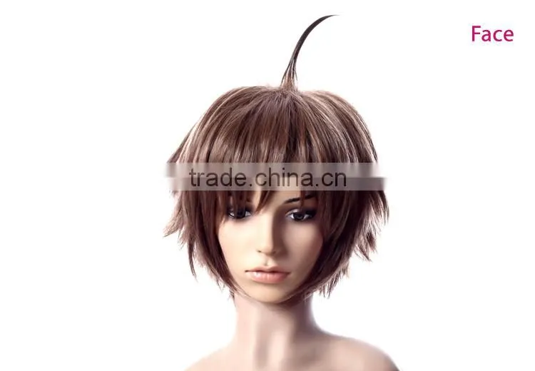 Wholesale js and company cheap hair wig synthetic bob brown free wig catalogs