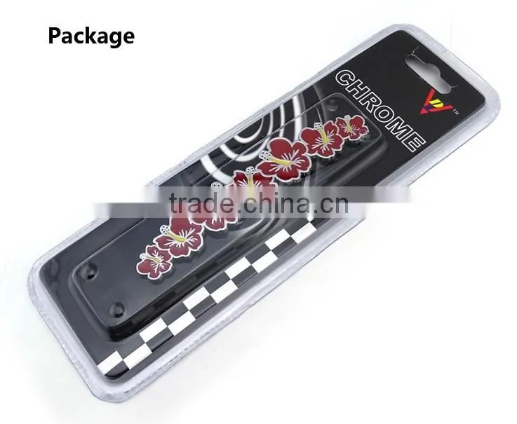 Factory direct sale chrome plastic car emblem for honda badge
