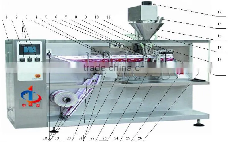 granulate packing machine