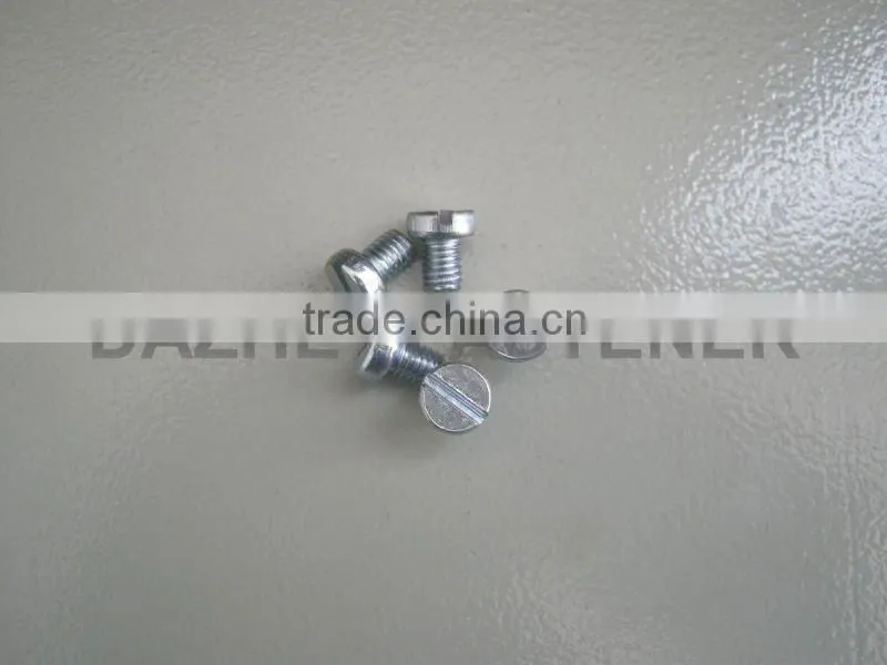 slotted machine screws
