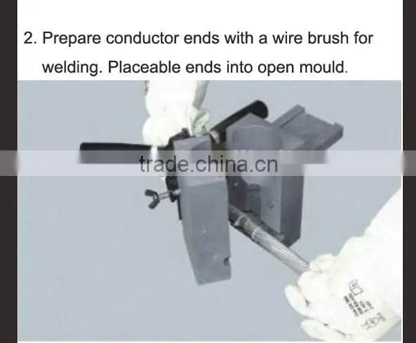 Exothermic Welding Mould of Graphite