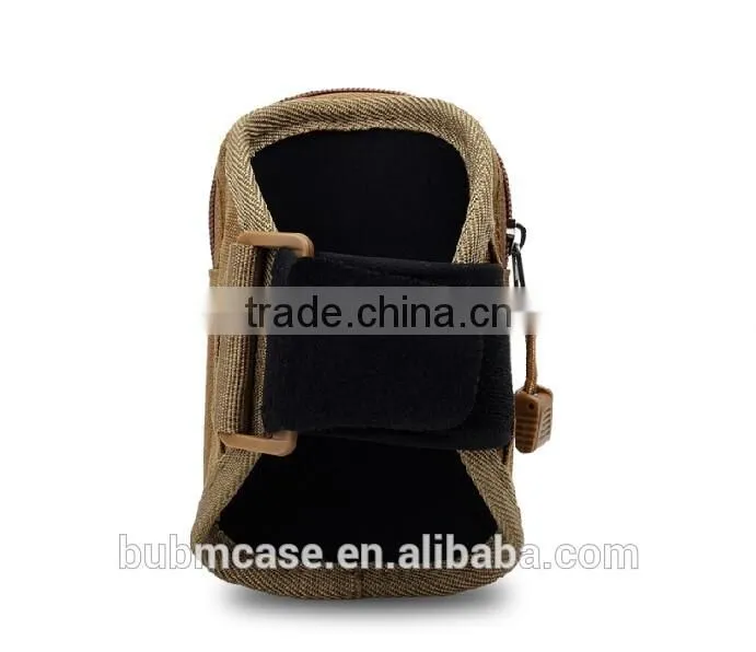 Khaki Running Sport Armband Recreational Runner Wrist Bag for 4.3" Gym Mobile Phone Arm Holder for Iphone 5s Galaxy S4 HTC ONE