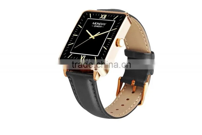 OUKITEL A58 Smartwatch 1.61 inch Heart Rate Bluetooth Smart Watch Compatible for IOS Android Metal Body 280mAh Wristwatch