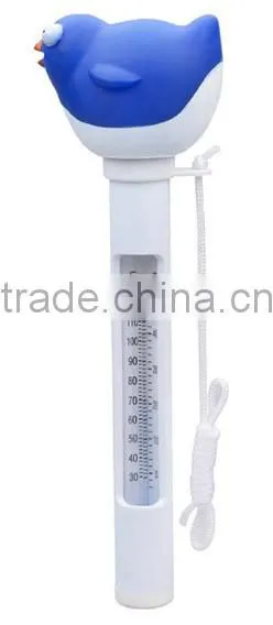 LED Floating Swimming Pool Thermometer Spa Thermometer with Cord
