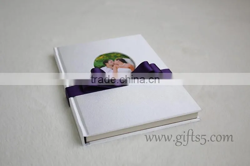 Hardcover custom Wedding Guest Book