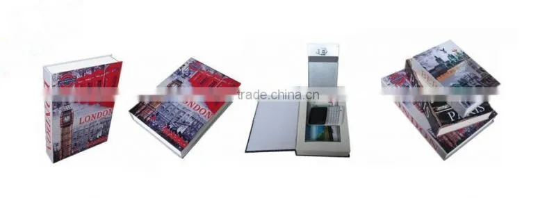 book-shaped cash box