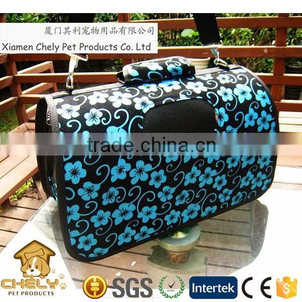 Easy-taking Classic design dog carrier bag for lady shopping