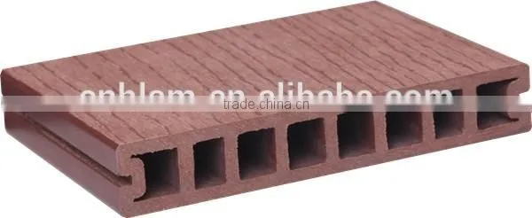 Hot Sale WPC Decking Anti-UV Wood Plastic Composite Outdoor Flooring with Wood Grain