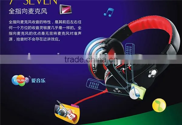 High quality factory price bluetooth stereo gaming headset with mic
