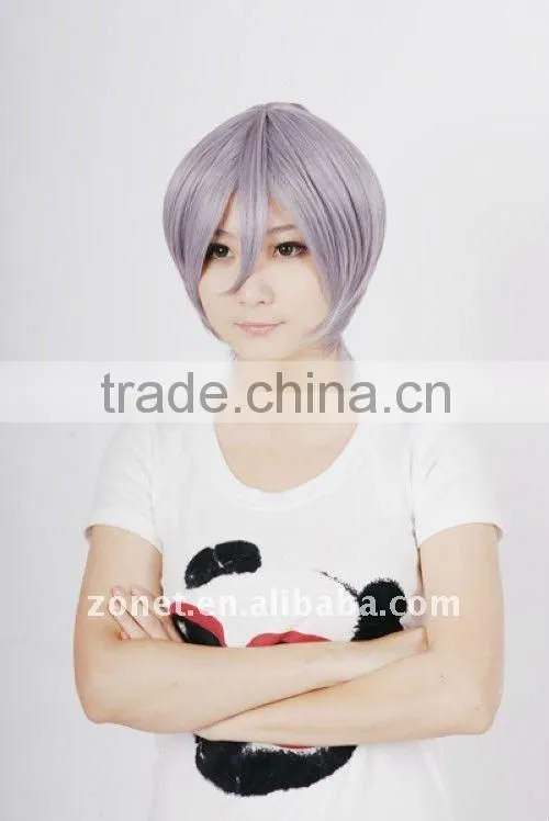 Fashion Cosplay silver grayHETALIA NORWAY Wig