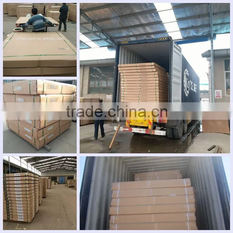 15/18/25mm outdoor aluminium foldable & movable table tennis table