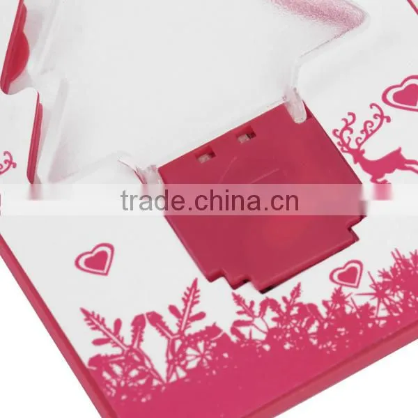 New Arrived Portable Pocket Christmas Tree LED Card Light Lamp