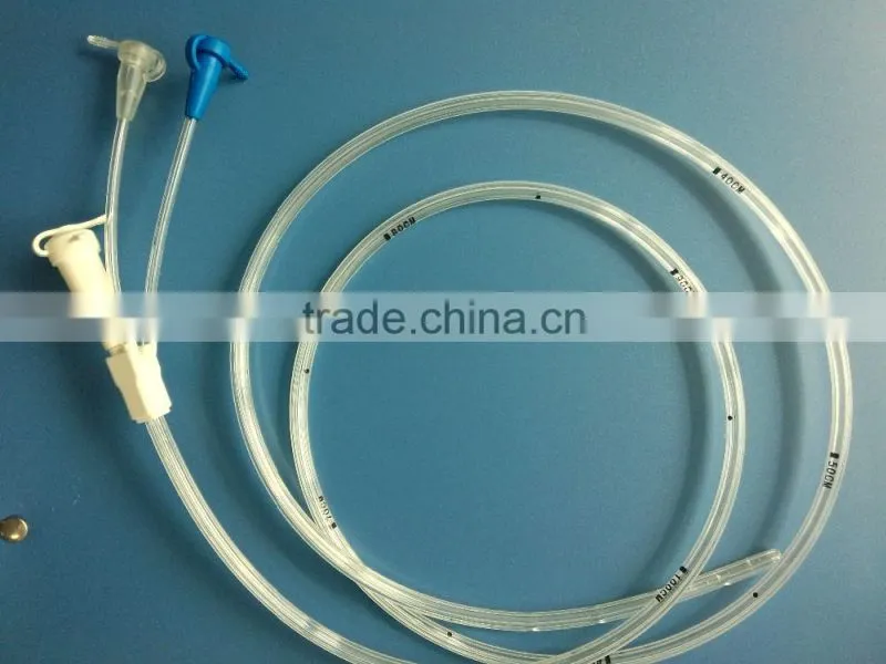 Medical disposable 3 lumen stomach tube