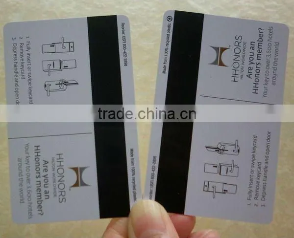 Magnetic Strip Hotel Key Cards