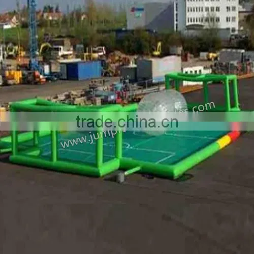 inflatable field for zorb ball,inflatable football pitch,zorb track