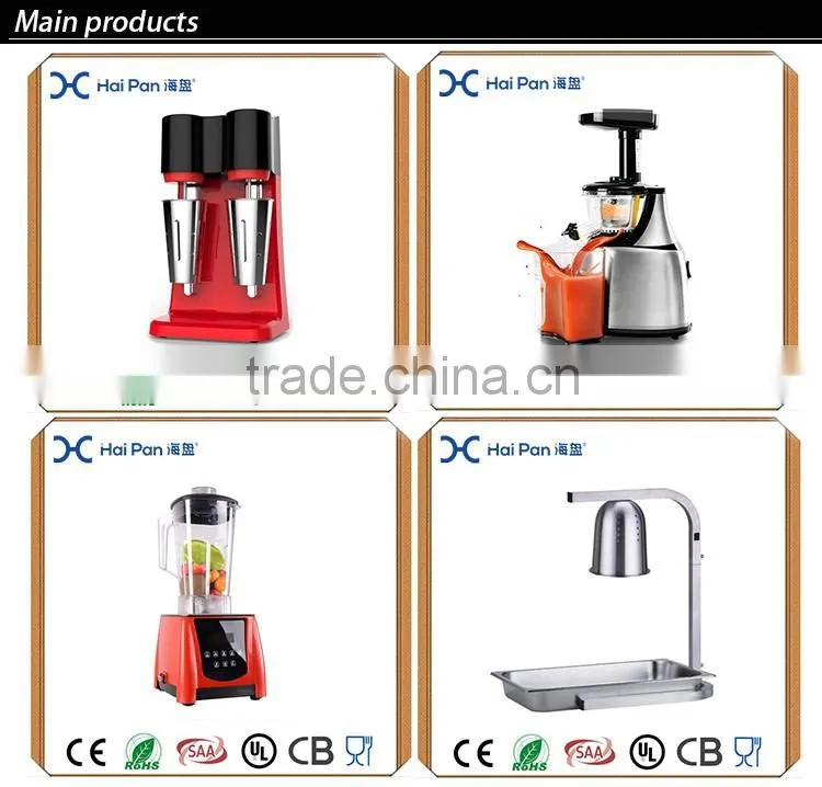 1350W CE CB ROHS LFGB juicer ice high power smoothie electric commercial mixer blender machine