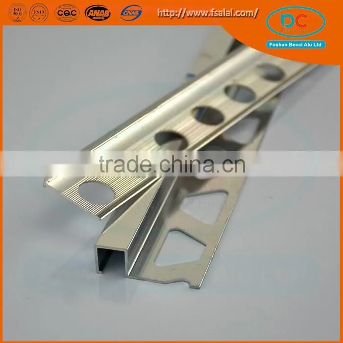 aluminium tile trim,aluminium trim for tile,customized aluminium trim for tile