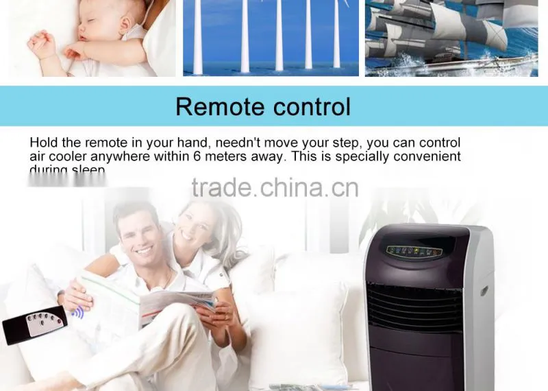 Air Conditioner Fan With Water Curtain
