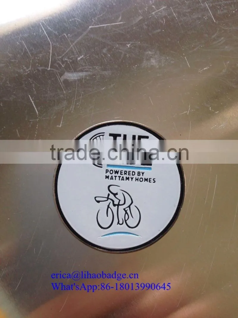 Quality best sell metal stickers for bikes