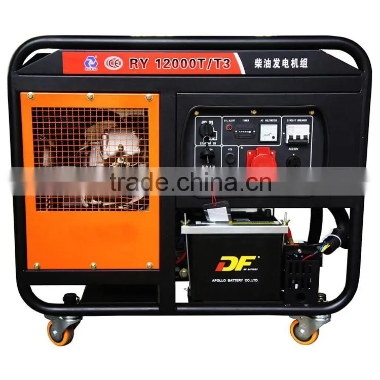 Air cooled Silent portable Diesel Generator 5KW