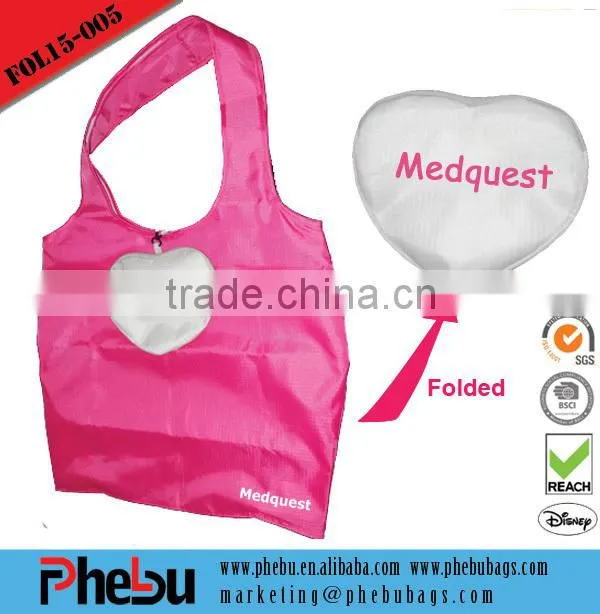 Mass production folded shopping bag
