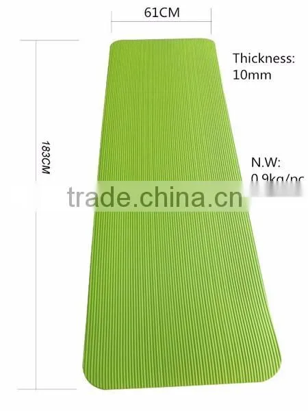 2016 best selling non slip yoga mat eco friendly material